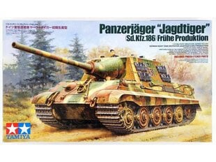 Сборная пластиковая модель Tamiya - Panzerjäger Jagdtiger Early, 1/35, 35295 цена и информация | Конструкторы и кубики | 220.lv