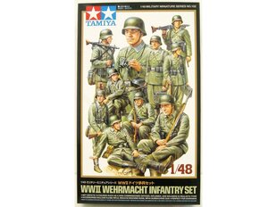 Конструктор Tamiya - WWII Wehrmacht Infantry Set, 1/48, 32602 цена и информация | Конструкторы и кубики | 220.lv
