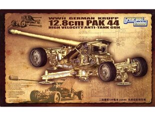 Конструктор Great Wall Hobby - WWII German Krupp 12.8 см Pak 44 High Velocity Anti Tank Gun, 1/35, L3526 цена и информация | Конструкторы и кубики | 220.lv