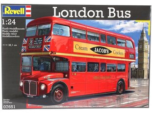 Revell - London Bus, 1/24, 07651 cena un informācija | Konstruktori | 220.lv