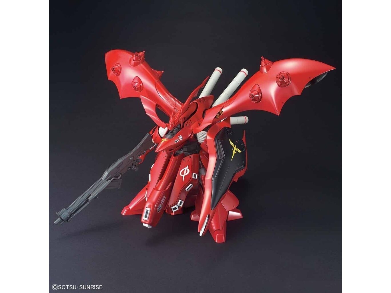 Bandai - HGUC MSN-04II Nightingale Neo Zeon Char Aznable's Use Mobile Suit, 1/144, 61787 цена и информация | Konstruktori | 220.lv