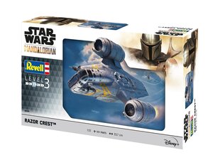 Revell - The Mandalorian: The Razor Crest, 1/72, 06781 cena un informācija | Konstruktori | 220.lv