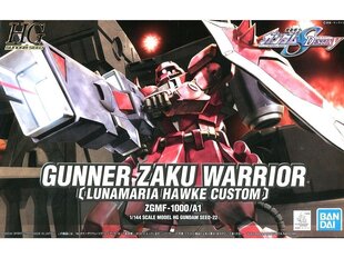 Bandai - HGGS Lunamaria Gunner Zaku Worrier, 1/144, 55467 cena un informācija | Konstruktori | 220.lv