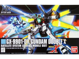 Конструктор Bandai - HGAW GX-9901-DX Gundam Double X (Gundam DX), 1/144, 59166 цена и информация | Конструкторы и кубики | 220.lv