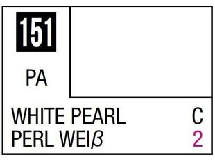 Mr.Hobby - Mr.Color C-151 White Pearl, 10ml cena un informācija | Modelēšanas un zīmēšanas piederumi | 220.lv
