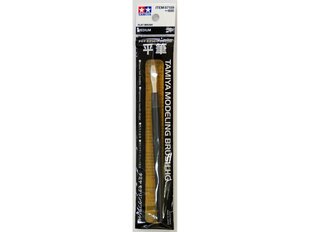 Tamiya - HG Flat Brush Medium (Plakana Precīza otiņa), 87159 cena un informācija | Modelēšanas un zīmēšanas piederumi | 220.lv