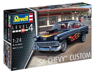 Revell - '56 Chevy Customs, 1/24, 07663 cena un informācija | Konstruktori | 220.lv