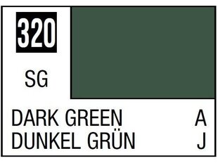 Краска Mr.Hobby - Mr.Color C-320 Dark Green, 10 мл цена и информация | Принадлежности для рисования, лепки | 220.lv