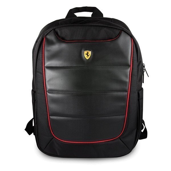 Ferrari Backpack FEBP15BK 15 &quot;black / black Scuderia цена и информация | Somas portatīvajiem datoriem | 220.lv