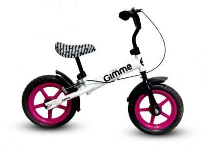 Līdzsvara velosipēds Gimme Nemo - rozā cena un informācija | Balansa velosipēdi | 220.lv