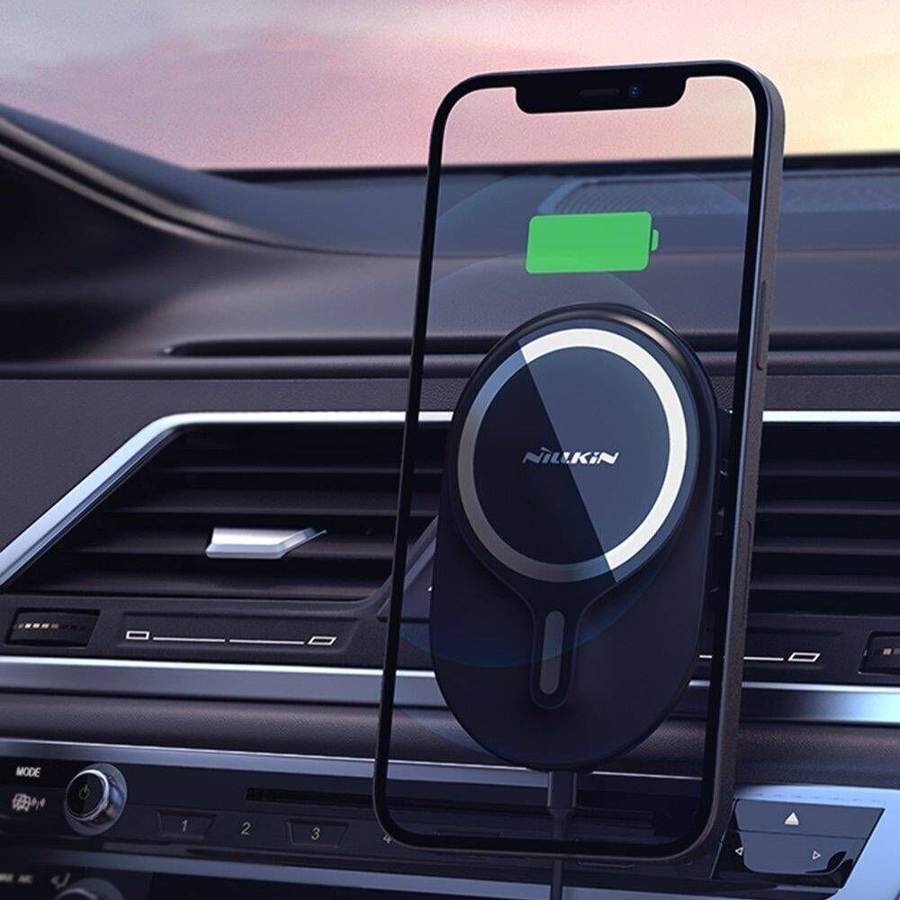 Nillkin Magnetic Car Mount MagRoad with 10W Wireless Charging (Clip) cena un informācija | Auto turētāji | 220.lv