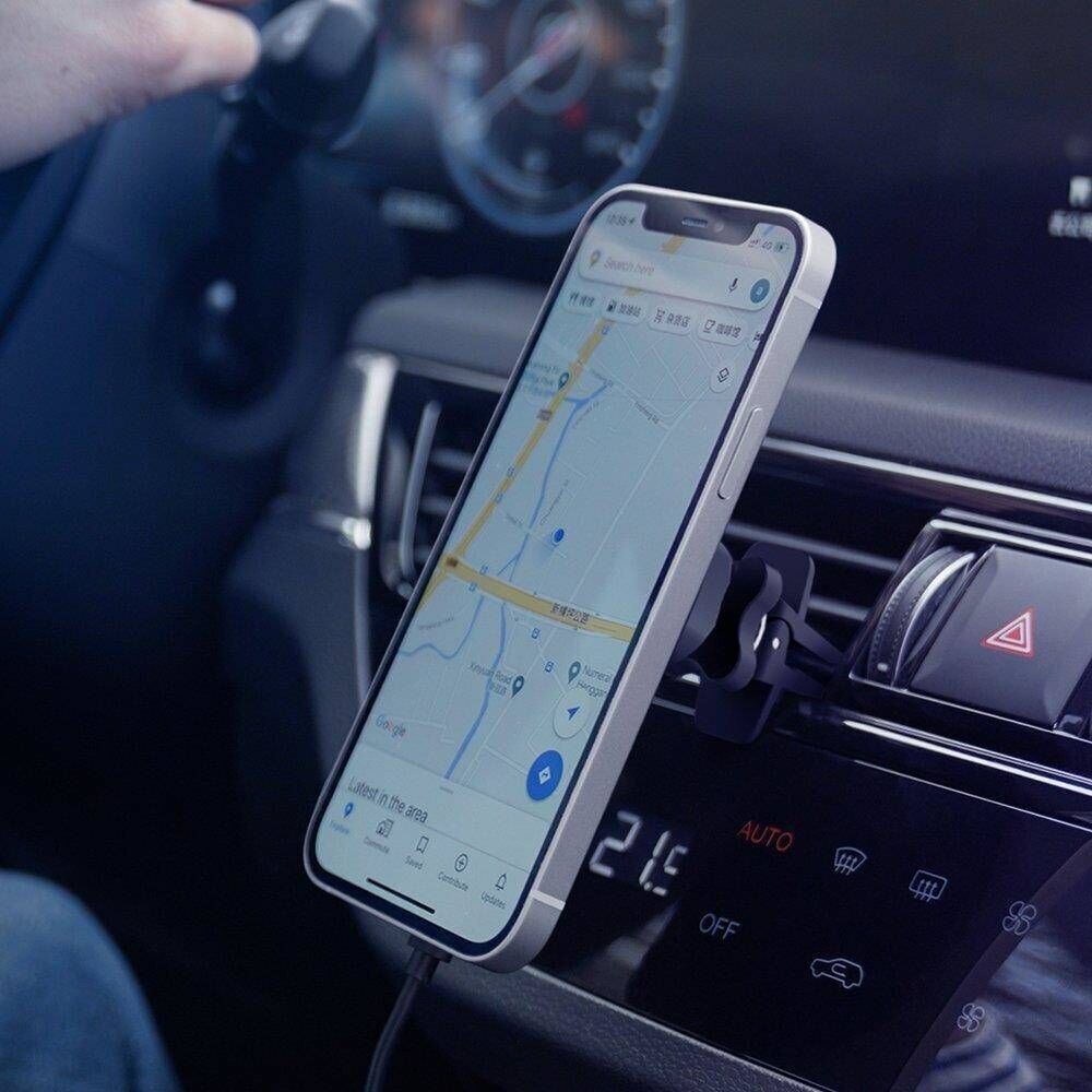 Nillkin Magnetic Car Mount MagRoad with 10W Wireless Charging (Clip) cena un informācija | Auto turētāji | 220.lv