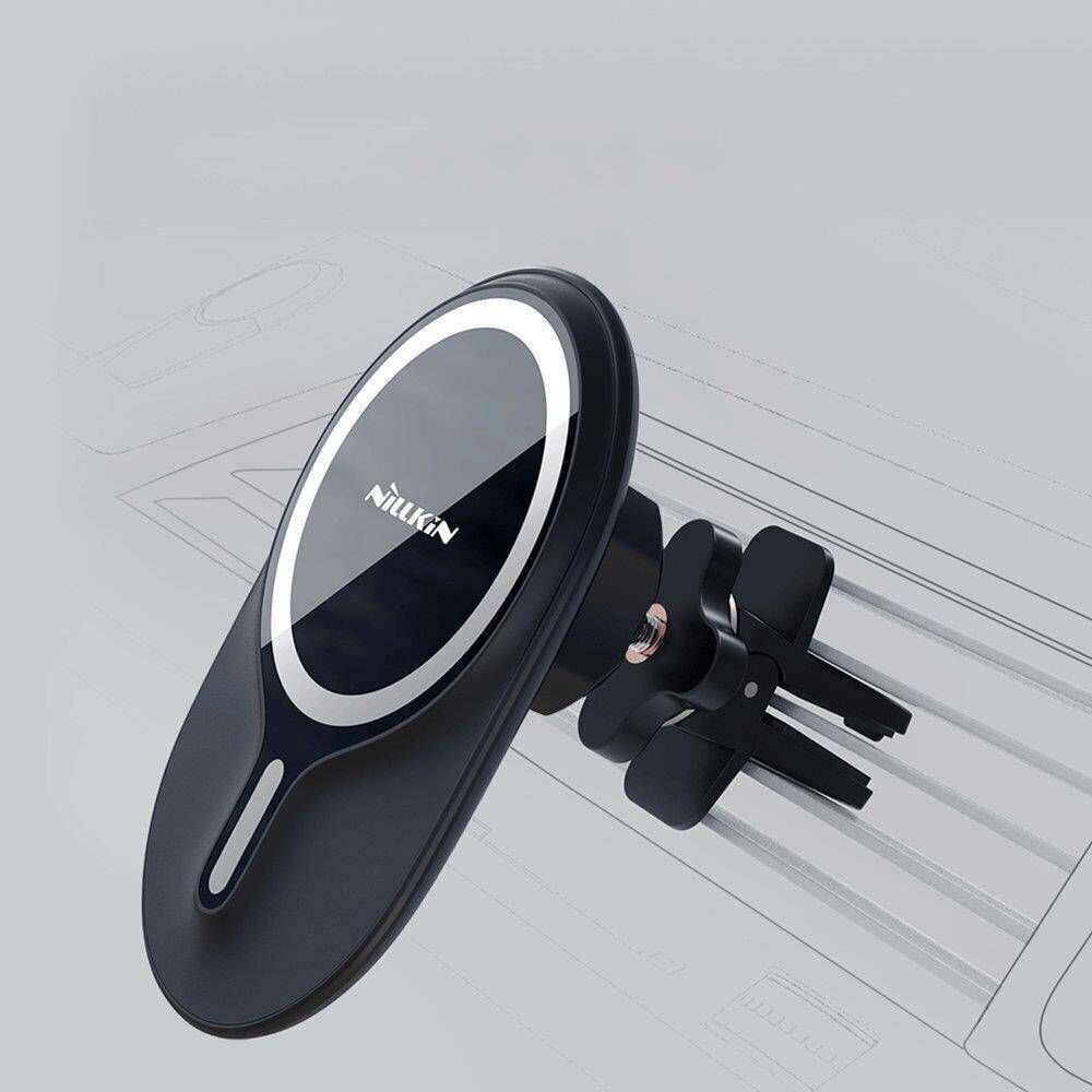 Nillkin Magnetic Car Mount MagRoad with 10W Wireless Charging (Clip) цена и информация | Auto turētāji | 220.lv