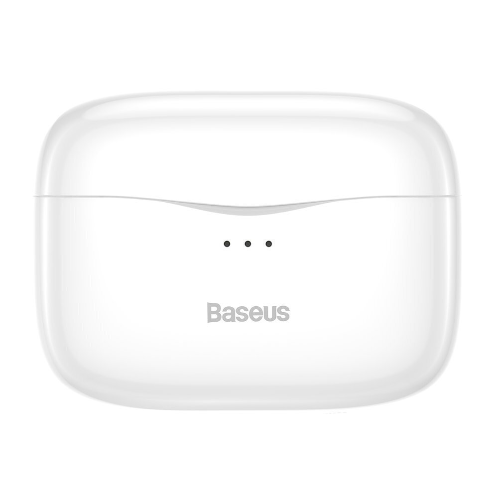 Baseus SIMU S2 bezvadu austiņas ANC / Bluetooth 5.0 / baltas cena un informācija | Austiņas | 220.lv