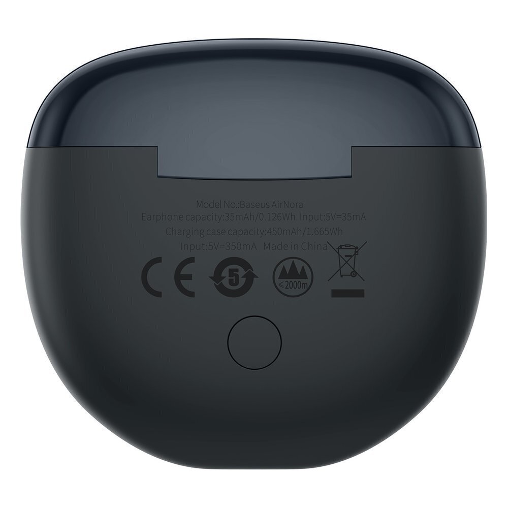 Wireless headphones Baseus Encok W2, Bluetooth 5.0 (black) цена и информация | Bezvadu garnitūra | 220.lv
