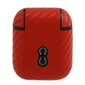 FESA2CARE Ferrari Carbon PC/PU Case for Airpods 1/2 Red cena un informācija | Austiņas | 220.lv