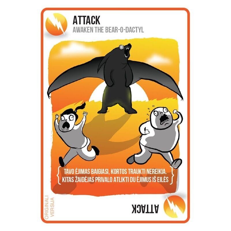 Galda spēle Exploding kittens, LT cena un informācija | Galda spēles | 220.lv