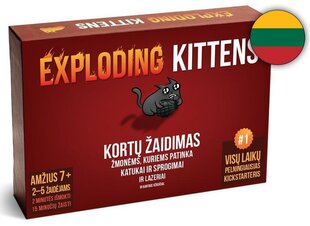 Galda spēle Exploding kittens, LT цена и информация | Настольные игры, головоломки | 220.lv