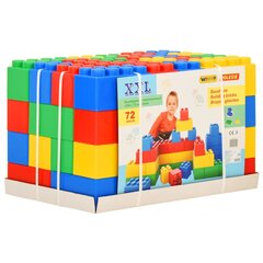 Блоки игрушки Полесье, 72 шт. цена и информация | Kонструкторы | 220.lv