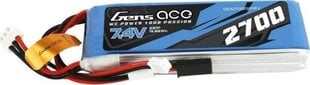 Gens Ace Akumulator Gens Ace 2700mAh 7.4V 1C 2S1P cena un informācija | Kolekcionējamie modeļi | 220.lv