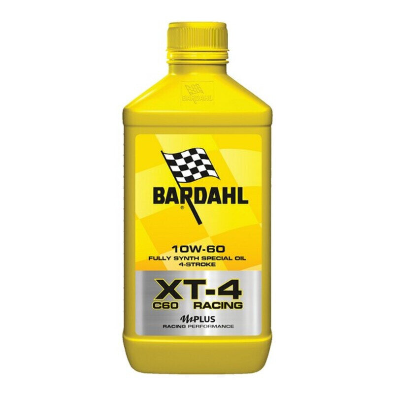 Motoreļļa motociklam Bardahl XT-4 SAE 10W 60 (1L) cena un informācija | Motoreļļas | 220.lv