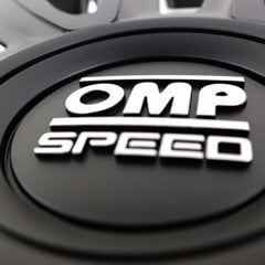 Mototransporta pārsegs OMP Magnum Speed Melns 15" (4 uds) цена и информация | Колпаки на колеса | 220.lv