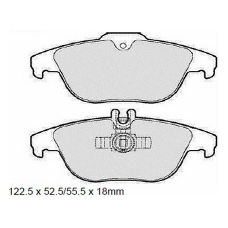 Bremžu kluči Black Diamond PP725 Ciets Aizmugurējs cena un informācija | Auto piederumi | 220.lv