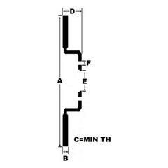 Тормозные диски Black Diamond KBD947CD цена и информация | ПОЛКА-ОРГАНИЗАТОР ДЛЯ ТЕЛЕФОНА В АВТОМОБИЛЬ | 220.lv