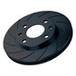 Bremžu diski Black Diamond KBD1266G12 Ventilēts Aizmugurējs 12 Strīpas cena un informācija | Auto piederumi | 220.lv