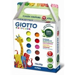 Plastilīns Giotto Patplume Neon, 8x33 gr., 513200 цена и информация | Принадлежности для рисования, лепки | 220.lv