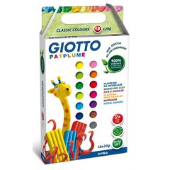 Plastilīns Giotto Patplume, 18x20 gr., 513100 цена и информация | Принадлежности для рисования, лепки | 220.lv