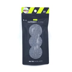 Caterpy Run apaļas gumijas šņores, melnas, ar atstarotājiem, 75 cm cena un informācija | Līdzekļi apģērbu un apavu kopšanai | 220.lv