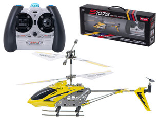 RC helikopters SYMA S107G dzeltens cena un informācija | Rotaļlietas zēniem | 220.lv