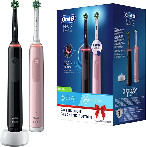 Zobu birste, Oral-B Braun Pro 3 3900N cena | 220.lv