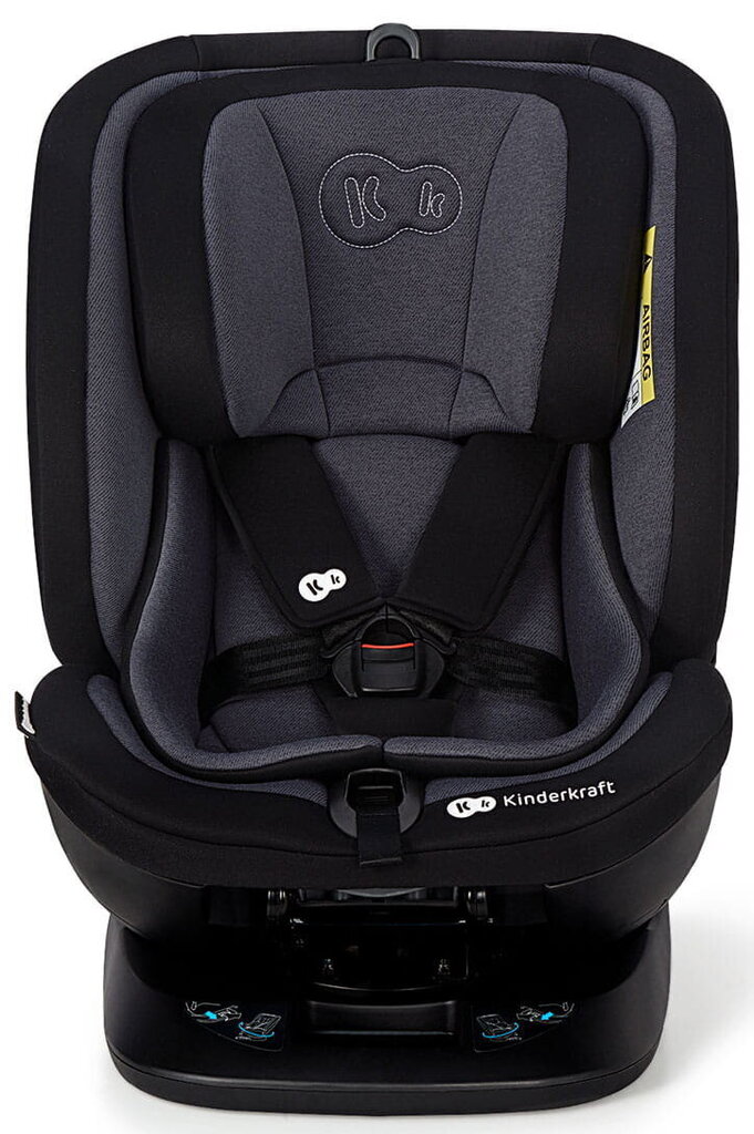 Autokrēsliņš Kinderkraft Xpedition, 0-36 kg ISOFIX, black cena un informācija | Autokrēsliņi | 220.lv