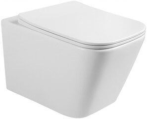 WC komplekts Mexen 5in1 Fenix Slim ar tualetes podu Teo Rimless Slim cena un informācija | Tualetes podi | 220.lv
