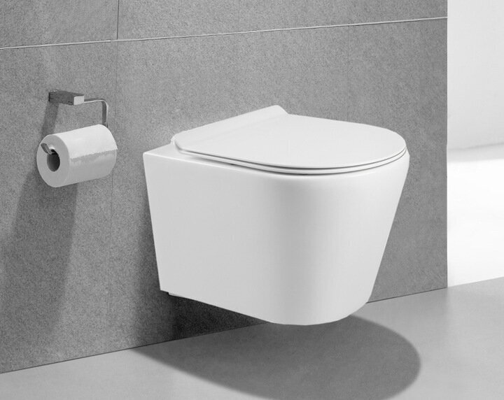WC komplekts Mexen 5in1 Fenix Slim ar tualetes podu Rico Rimless Slim цена и информация | Tualetes podi | 220.lv