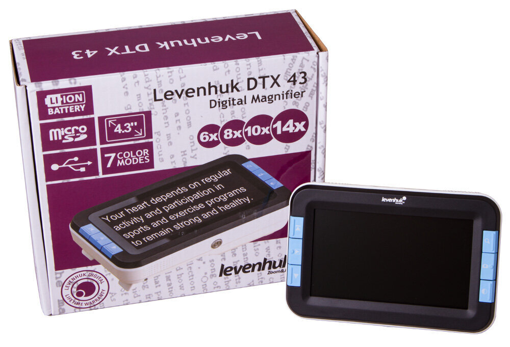 Digitālais palielinātājs Levenhuk DTX 43 cena un informācija | Smart ierīces un piederumi | 220.lv