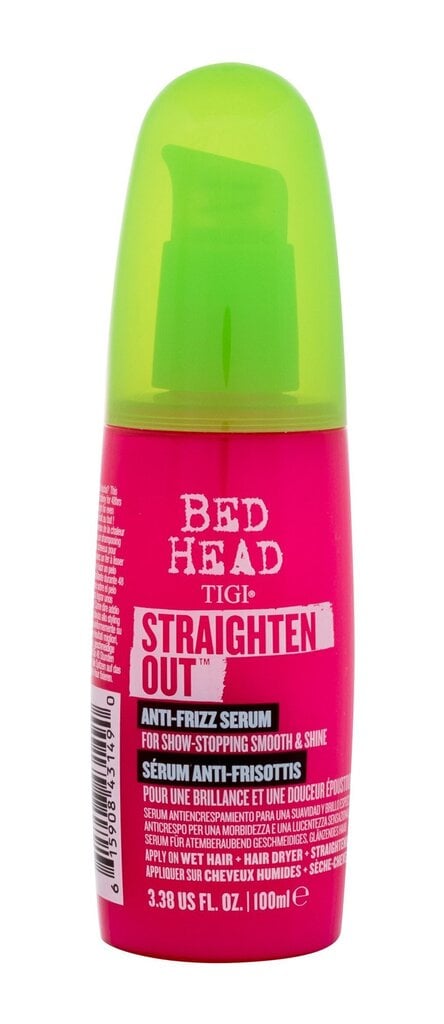 Atjaunojošs serums matiem Tigi Bed Head Straighten Out Serum 100 ml cena un informācija | Matu uzlabošanai | 220.lv