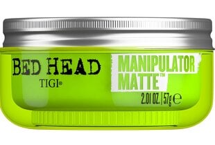 Matu vasks ar spēcīgu fiksāciju Tigi Bed Head Manipulator Matte Wax 57 g цена и информация | Средства для укладки волос | 220.lv