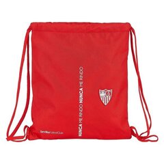 Maisiņš ar lencēm Sevilla Fútbol Club, sarkans cena un informācija | Skolas somas | 220.lv