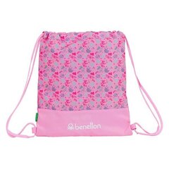 Сумка-рюкзак на веревках Benetton Butterflies цена и информация | Школьные рюкзаки, спортивные сумки | 220.lv
