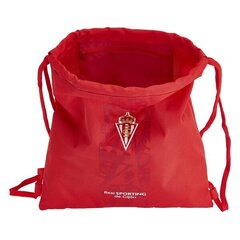 Сумка-рюкзак на шнурках Real Sporting de Gijón цена и информация | Школьные рюкзаки, спортивные сумки | 220.lv