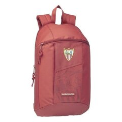 Ikdienas mugursoma Sevilla Fútbol Club, sarkana cena un informācija | Skolas somas | 220.lv