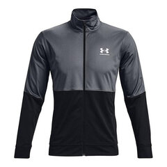 Мужская спортивная куртка Under Armour Pique, светло-серый цвет цена и информация | Мужская спортивная одежда | 220.lv