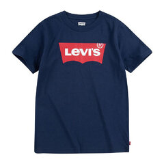 Футболка для мальчиков Levi's Batwing Boy Dark с коротким рукавом, темно-синяя S6424514 цена и информация | Рубашки для мальчиков | 220.lv