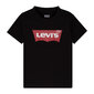 Zēnu krekls, Levi's Batwing Boy Dark, Melns цена и информация | Zēnu krekli | 220.lv