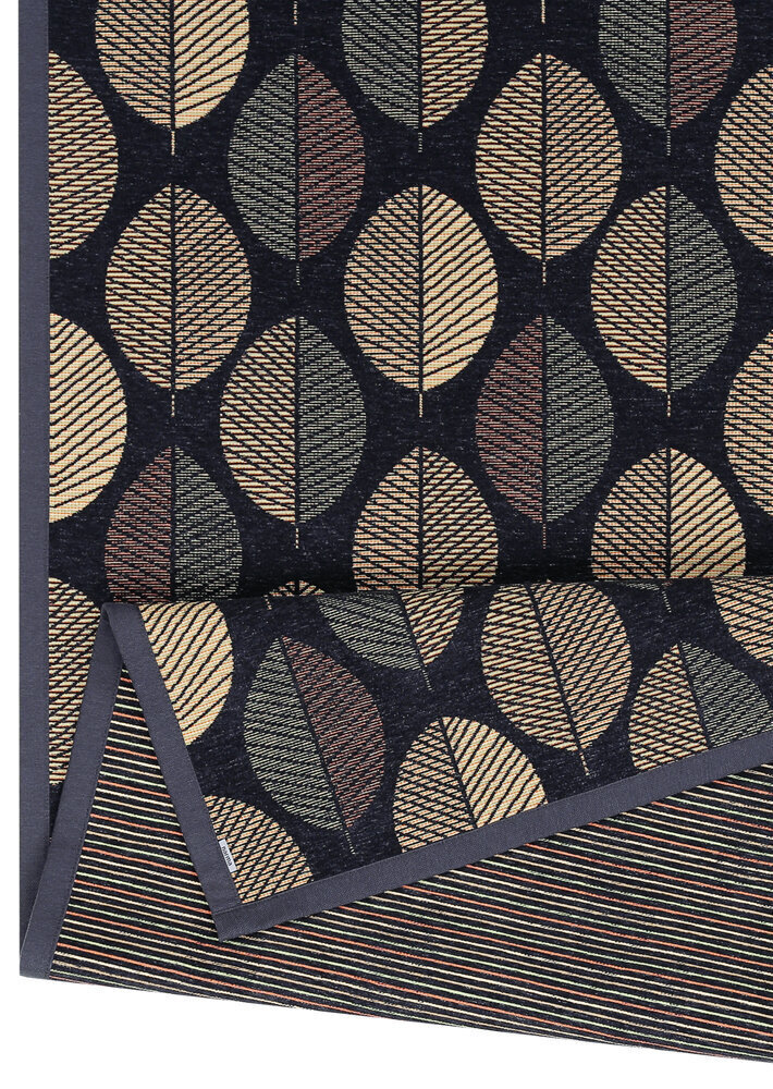 Divpusējais šenila paklājs Narma smartWeave PÄRNA, pelēkā krāsā - dažādi izmēri, 100 x 160 cm. цена и информация | Paklāji | 220.lv