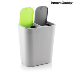 Двойная корзина для мусора Bincle InnovaGoods цена и информация | Мусорные баки | 220.lv