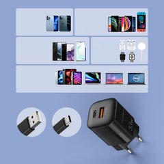 Choetech Fast USB Wall Charger USB Type C PD QC 33W white (PD5006) цена и информация | Зарядные устройства для телефонов | 220.lv